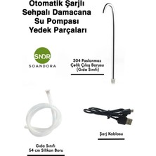 Macgon Kablosuz Şarjlı Damacana Su Pompası Yedek Parçaları