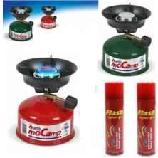 Macgon Portatif Pratik Kamp Ocağı Çakmak Gazlı Kolay Kullanım Kamp Ocağı