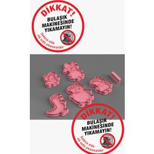 ADA 3D Peppa Pig Ailesi George Mummy Daddy Figürlü 5 Parça Kurabiye Kalıbı