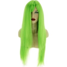 Venüs Shopping Yeşil Uzun Peruk Saç