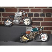 Venüs Shopping Klasik Motor Tasarımlı Masaüstü Saat