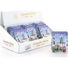 Venüs Shopping Taşlı Istanbul Tasarımı El Aynası Ince Model 24