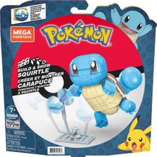 Venüs Shopping GYH00 Mega™ Pokémon™ Squirtle - Yap ve Oyna Figürler 199 Parça +7 Yaş