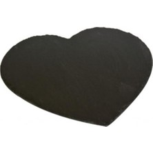 Bambum Mia - Doğal Taş Kalp Tabak 25 cm