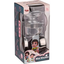 Venüs Shopping 683G-2 Çelik Tencere Tava Seti 7 Parça -Vardem Oyuncak