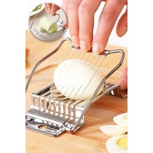 Macgon Pratik Paslanmaz Çelik Endüstriyel Yumurta Dilimleyici | Dilimleyici | Sebze Meyve Dilimleyici