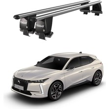 Today Auto Royal Ds 4 (2021 ve Sonrası) Uyumlu Gri Kilitli Ara Atkı Port Bagaj Tavan Barı