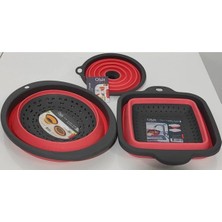 Macgon Akerdiyon Süzgeç ve Huni Seti