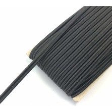 Macgon 20 mt Bebe Lastiği Süper Kalite Don Lastiği Paça Lastiği Siyah