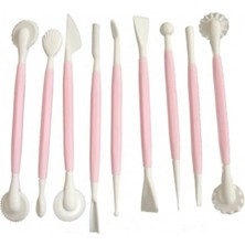 Macgon Plastik Marzipan Set Ruletli 9 Adet