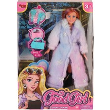 Venüs Shopping WG-66768 Kutulu 29CM Aksesuralı Kürklü Bebek