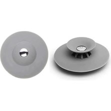 Macgon Lavabo ve Küvet Tıkacı Mutfak Banyo Duş Gider Tıpası Tıkaç Süzgeç 2 Adet Tıpa