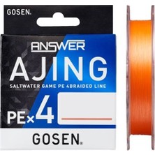 Gosen Answer Ajing Pe4 Örgü Lrf Ip Misina 150MT Orange