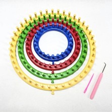 Macgon Pratik Örgü Aleti Makinesi 4'lü Set 1POS01