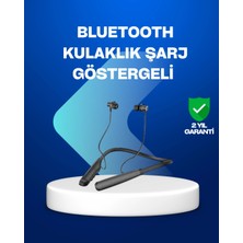 Venüs Shopping Boyun Askılı Kablosuz Bluetooth Kulaklık – Aktif Gürültü Önleme, LCD Ekranlı