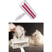 Macgon Yıkanabilir Kedi Köpek Tüy Toplayıcı Hazneli 2 Yönlü Kazak Kıyafet Elbise Halı Yatak Kıl T