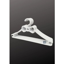 Macgon Bebek,çocuk 6'lı Bebek Askısı,fiyonk Bebek Kıyafet Askısı, Beyaz