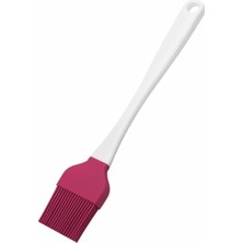 Macgon Yağ ve Yumurta Fırçası - Kırmızı / 27 cm