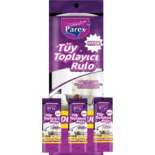 Macgon 4 Adet Tüy Toplayıcı 60 Lı Yedek Rulo