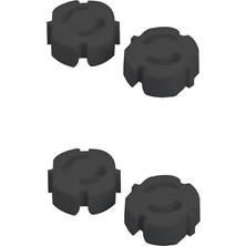 Macgon 4 Adet Priz Kapağı Siyah, Priz Kapatıcı Priz Koruma Kapağı