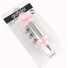 Macgon Lüx Krema Pompası Metal Gövdeli Pembe