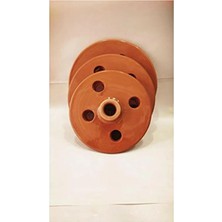 Macgon Sarma Taşı 3 Lü Set Mutfak Seti (Sırlı Delikli Kapak Seti )/ Dolma Taşı