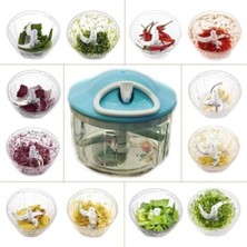 Macgon Doğrayıcı Pratik Ipli El Rondosu Meyve Sebze Doğrayıcı Dilimleyici