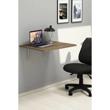 Macgon Puzzle Desıgn Nur Katlanır Pratik Ceviz Masa