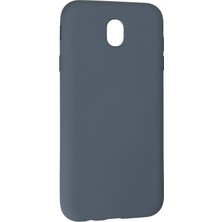 Toyigoo Ieg™  Samsung Galaxy J7 Pro / J730 Kılıf Nano Içi Kadife Silikon - Gri
