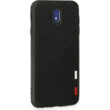 Toyigoo Ieg™  Samsung Galaxy J7 Pro / J730 Kılıf Loop Deri Silikon - Siyah