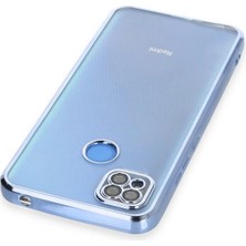 Toyigoo Ieg™  Xiaomi Redmi 9c Kılıf Razer Lensli Silikon - Açık Mavi