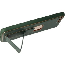 Toyigoo Ieg™  Iphone 7 Plus Kılıf Coco Deri Standlı Kapak - Yeşil