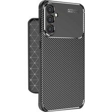 Toyigoo Ieg™  Samsung Galaxy A56 Kılıf Auto Focus Karbon Kapak - Siyah