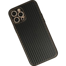 Toyigoo Ieg™  Iphone 12 Pro Kılıf Coco Karbon Silikon - Siyah