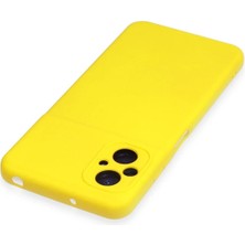 Toyigoo Ieg™  Xiaomi Poco M5 Kılıf Nano Içi Kadife Silikon - Sarı