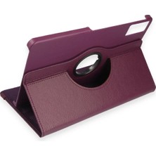 Toyigoo Ieg™  Xiaomi Redmi Pad Se Kılıf 360 Tablet Deri Kılıf - Mürdüm