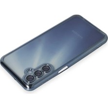 Toyigoo Ieg™  Samsung Galaxy A15 4g Kılıf Razer Lensli Silikon - Açık Mavi