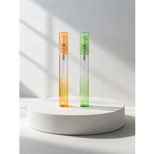 Cosy Club 2 Adet 10ML Yeniden Doldurulabilir Seyahat Boy Grandyan Cam Boş Parfüm Şişesi