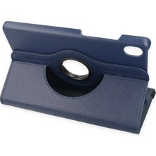 Toyigoo Ieg™  Samsung Galaxy X510 Tab S9 Fe 11 Kılıf 360 Tablet Deri Kılıf - Lacivert