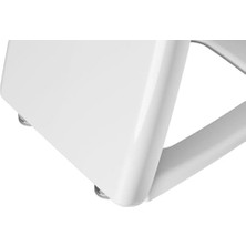 Shift 91-003-001 Klozet Kapağı, Duroplast, 50.2 x 38.4 x 6.2 Cm, Beyaz