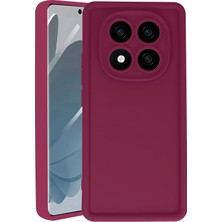 Toyigoo Ieg™  Xiaomi Redmi Note 14 Pro 4g Kılıf Viera Silikon - Bordo