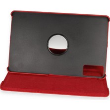 Toyigoo Ieg™  Xiaomi Pad 6 Kılıf 360 Tablet Deri Kılıf - Kırmızı