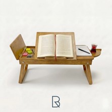 RU-Bİ Laptop Sehpası Kitap Standı - Çalışma Masası - Çizim Masası - Yemek Sehpası - Rahle -Laptop Standı