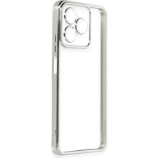 Toyigoo Ieg™  Xiaomi Redmi 13 4g Kılıf Razer Lensli Silikon - Gümüş