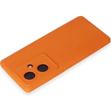 Toyigoo Ieg™  Vivo V29 Lite Kılıf Nano Içi Kadife Silikon - Turuncu