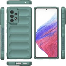 Toyigoo Ieg™  Samsung Galaxy A53 5g Kılıf Optimum Silikon - Koyu Yeşil