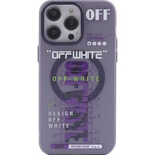 Toyigoo Ieg™  Iphone 13 Pro Kılıf Apollo Magneticsafe Desenli Kapak - Apollo Mor - 3