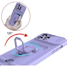 Toyigoo Ieg™  Xiaomi Redmi Note 13 Pro Plus Kılıf Zuma Kartvizitli Yüzüklü Silikon - Kırmızı