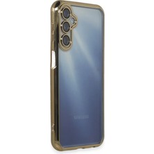 Toyigoo Ieg™  Samsung Galaxy A15 4g Kılıf Razer Lensli Silikon - Gold