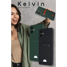 Toyigoo Ieg™  Samsung Galaxy A16 5g Kılıf Kelvin Kartvizitli Silikon - Açık Yeşili